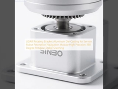 লিডার ঘোরানো ব্র্যাকেট অ্যালুমিনিয়াম ডাই কাস্টিং সার্ভিস রোবট উপলব্ধি নেভিগেশন মডিউল উচ্চ নির্ভুলতা 360 ডিগ্রী ঘূর্ণন স্থিতিশীল স্ক্যানিং