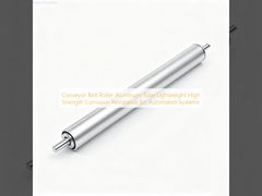 কনভেয়র বেল্ট রোলার অ্যালুমিনিয়াম টিউব স্বয়ংক্রিয় সিস্টেমের জন্য হালকা উচ্চ শক্তি ক্ষয় প্রতিরোধের