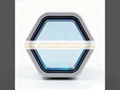 বিপজ্জনক পরিবেশের জন্য বিস্ফোরণ প্রতিরোধী রোবট উচ্চ তাপমাত্রা প্রতিরোধী লেন্স সুরক্ষা উইন্ডো অপটিক্যাল গ্লাস