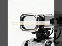 বিপজ্জনক পরিবেশের জন্য বিস্ফোরণ প্রতিরোধী রোবট উচ্চ তাপমাত্রা প্রতিরোধী লেন্স সুরক্ষা উইন্ডো অপটিক্যাল গ্লাস