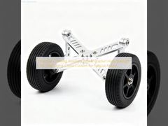 বাধা অতিক্রম সহায়ক চাকা বন্ধনী উচ্চ শক্তি CNC যন্ত্র চীন বিশেষ রোবটের জন্য কাস্টম