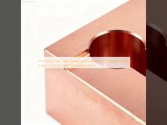 যথার্থ সিএনসি মেশিনিং চীন বেরিলিয়াম তামা ছাঁচ সন্নিবেশ কাস্টম সিএনসি মেশিনযুক্ত অংশ