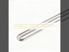 উচ্চ তাপমাত্রার ভ্যাকুয়াম চুল্লীগুলির জন্য চীন নির্ভুল সিএনসি মেশিনিং কাস্টম মলিবডেনাম খাদ গরম করার উপাদান TZM Mo-La পেশাদার প্রস্তুতকারক