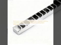 অ্যালুমিনিয়াম কাস্টম CNC মেশিনে তৈরি যন্ত্রাংশ, যা জটিল শিল্প উপাদান উৎপাদনের জন্য উপযুক্ত পলিশিং ক্ষমতা প্রদান করে