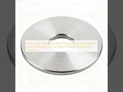 মিলিং সিএনসি মেকানিক্যাল যন্ত্রাংশগুলি শিল্প মেশিনিং প্রক্রিয়া সমর্থন করার জন্য যন্ত্রাংশের ভিন্নতা এবং স্বল্প রক্ষণাবেক্ষণ সহ ডিজাইন করা হয়েছে